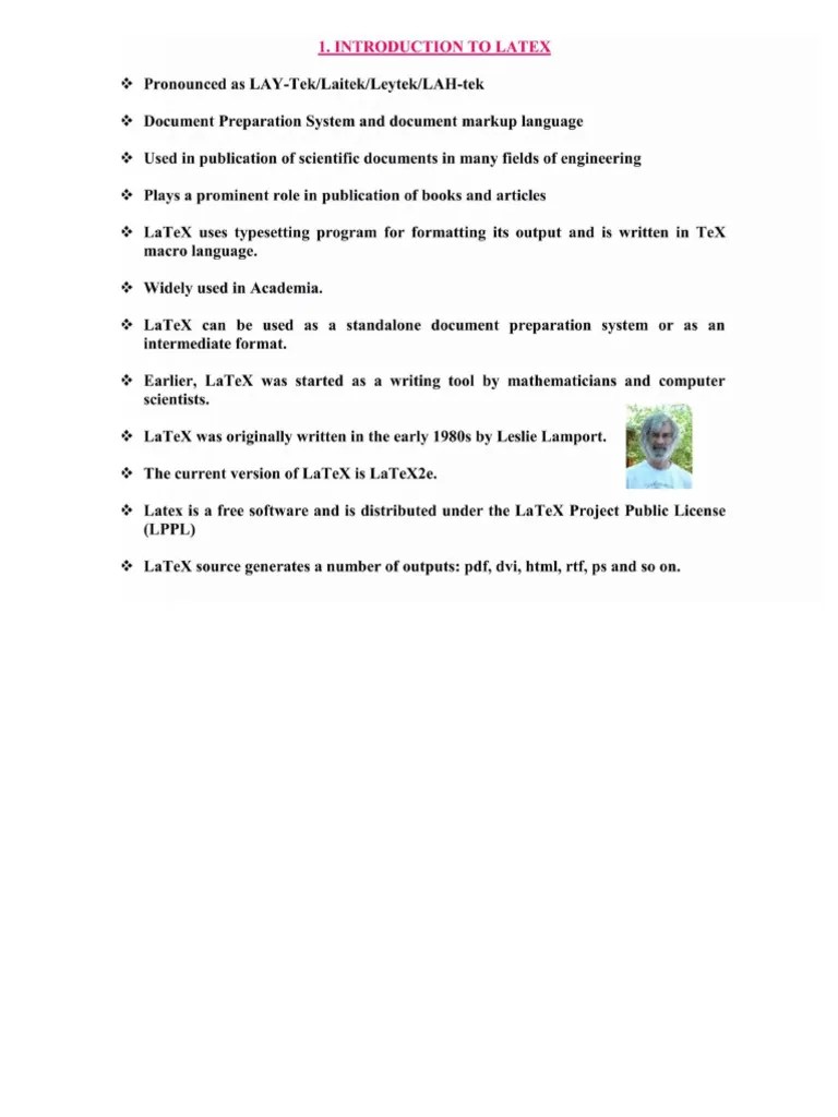 Latex Tutorial | PDF