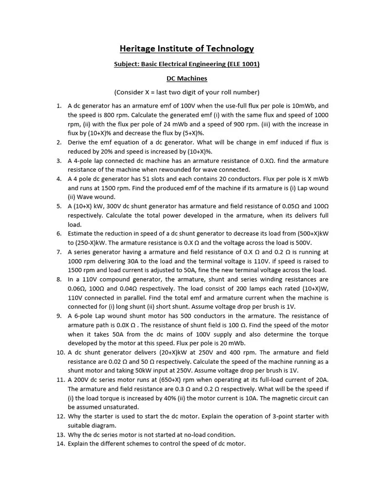 DC Machines | PDF | Electric Motor | Electric Generator