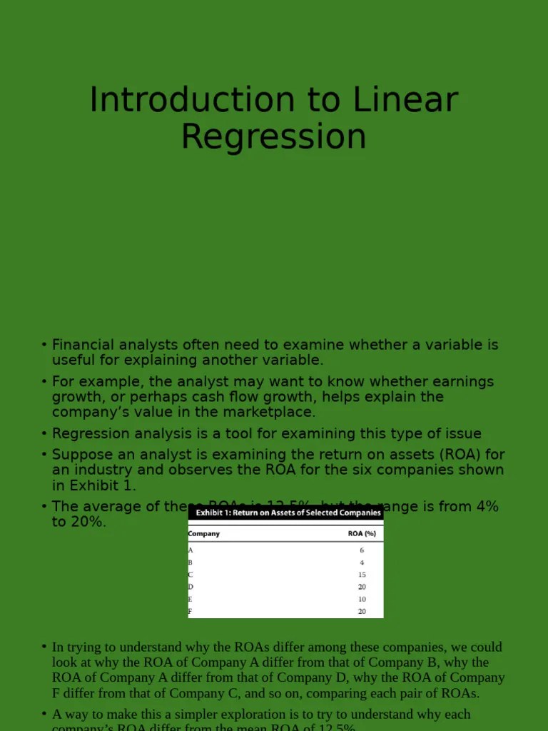 Lecture 1 | PDF | Errors And Residuals | Linear Regression