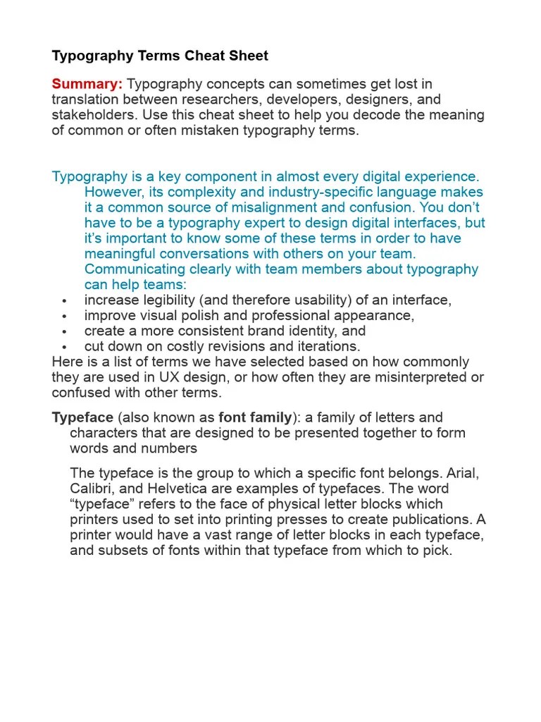 Typeface | PDF | Typefaces | Sans Serif