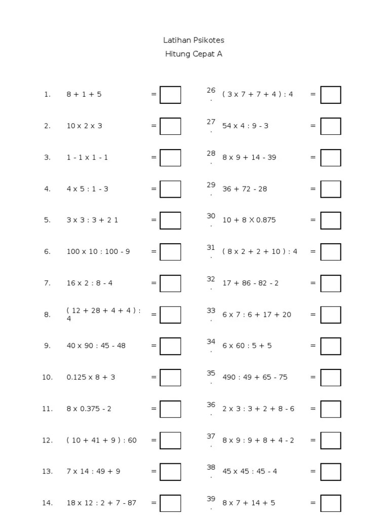 Contoh Soal Tes Cpns 2018 Matematika Hitung Cepat 2 Pembahasan cara menghitung persen.