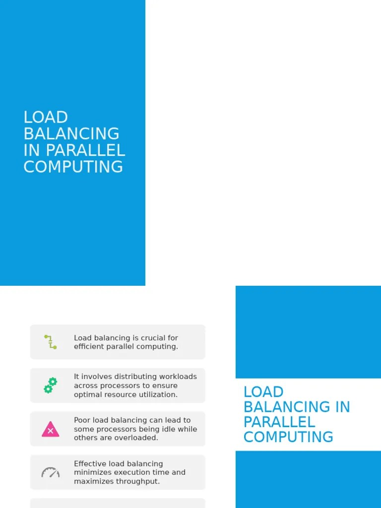 Load Balancing | PDF | Load Balancing (Computing) | Parallel Computing
