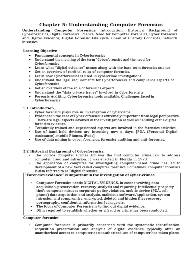 Chapter 5 Introduction To Computer Forensics Pdf - Gradient Texture Collection - Ultra HD Quality