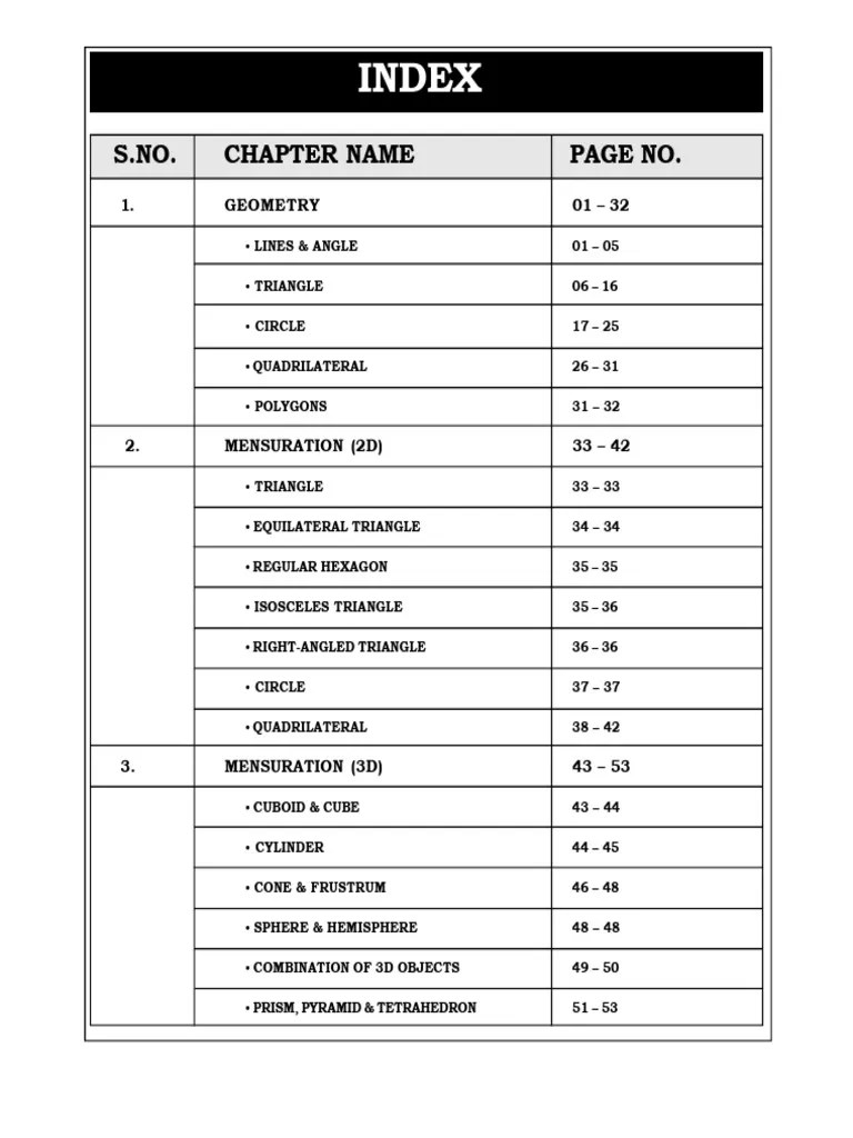 Maths Formula Book By Aditya Ranjan-1 | PDF | Triangle | Sphere