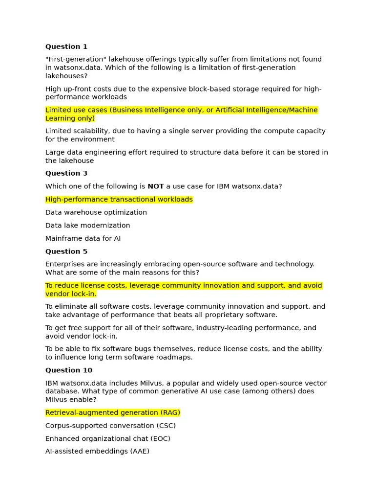 IBM Watsonx.data L2 | PDF | Cloud Computing | Apache Hadoop