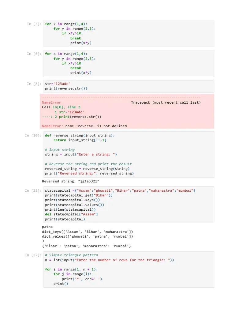 Untitled8.ip… (auto-B _ 9) - JupyterLab | PDF | Computer Programming