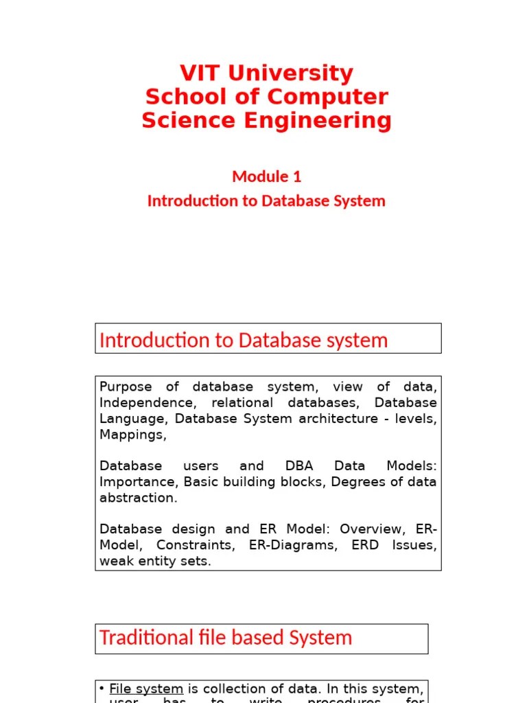 DBMS-Module-1 | PDF | Databases | Conceptual Model