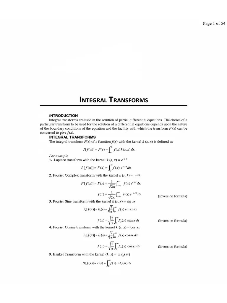 Module-03 (Fourier Transform) | PDF