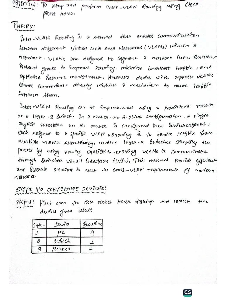 Inter-VLAN Routing | PDF