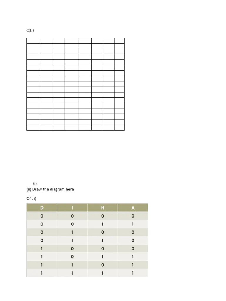 Answer Key Practice Problems Combinational Circuits | PDF