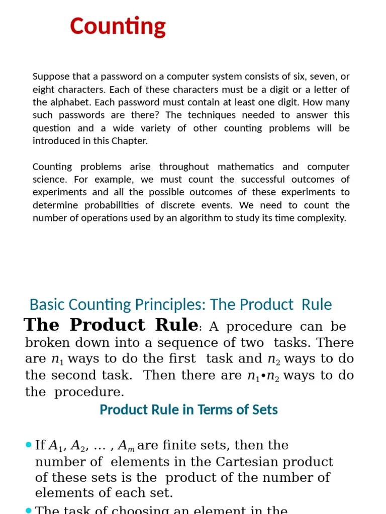 Counting(1) | PDF | String (Computer Science) | Sequence
