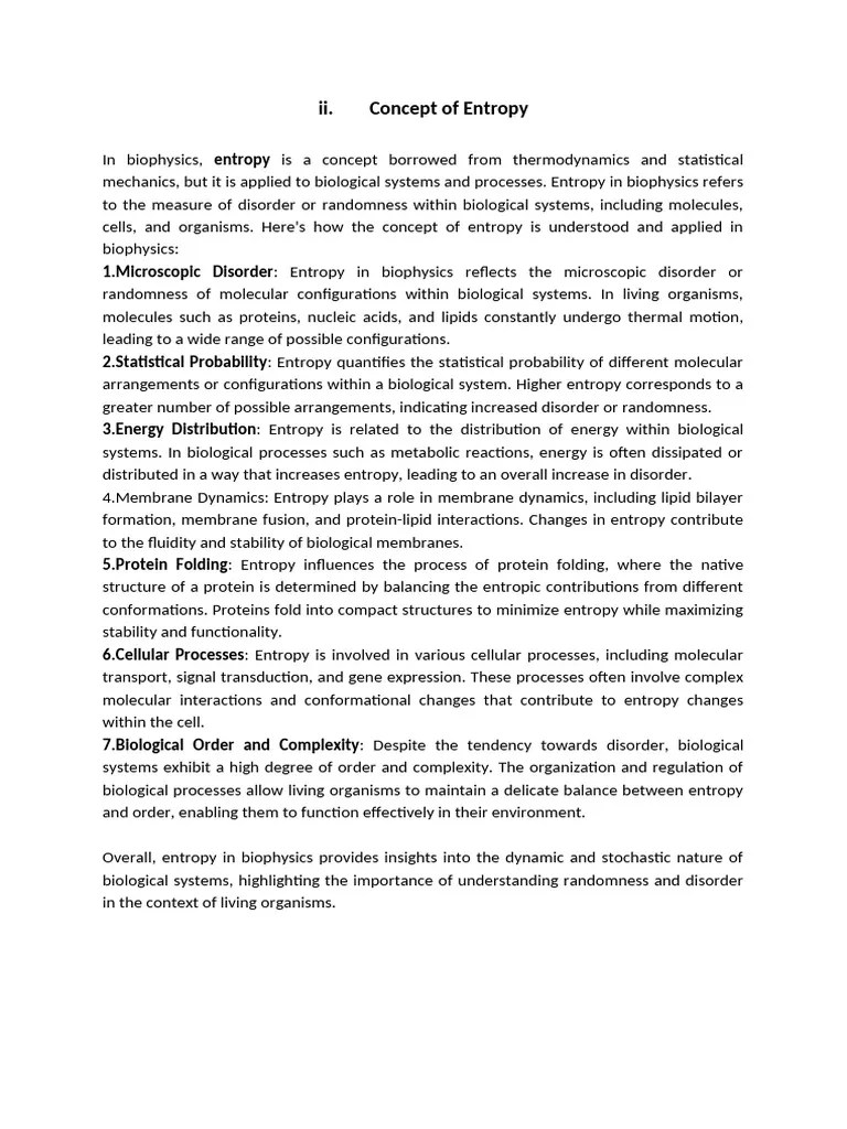 Entropy, Enthalpy, Gibbs Free Energy | PDF | Gibbs Free Energy | Entropy