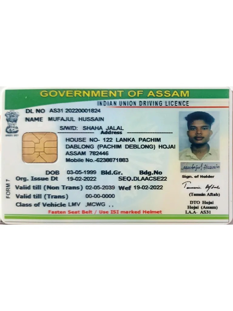 Driving Licence | PDF