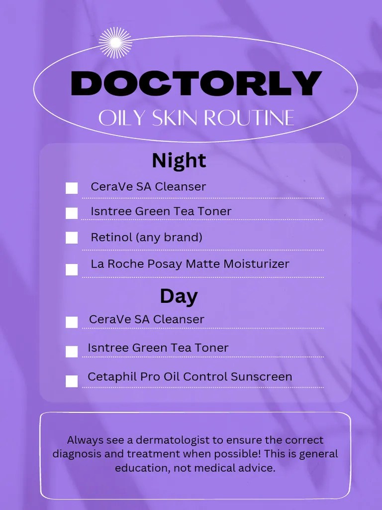 Doctorly Oily Skin Routine | PDF