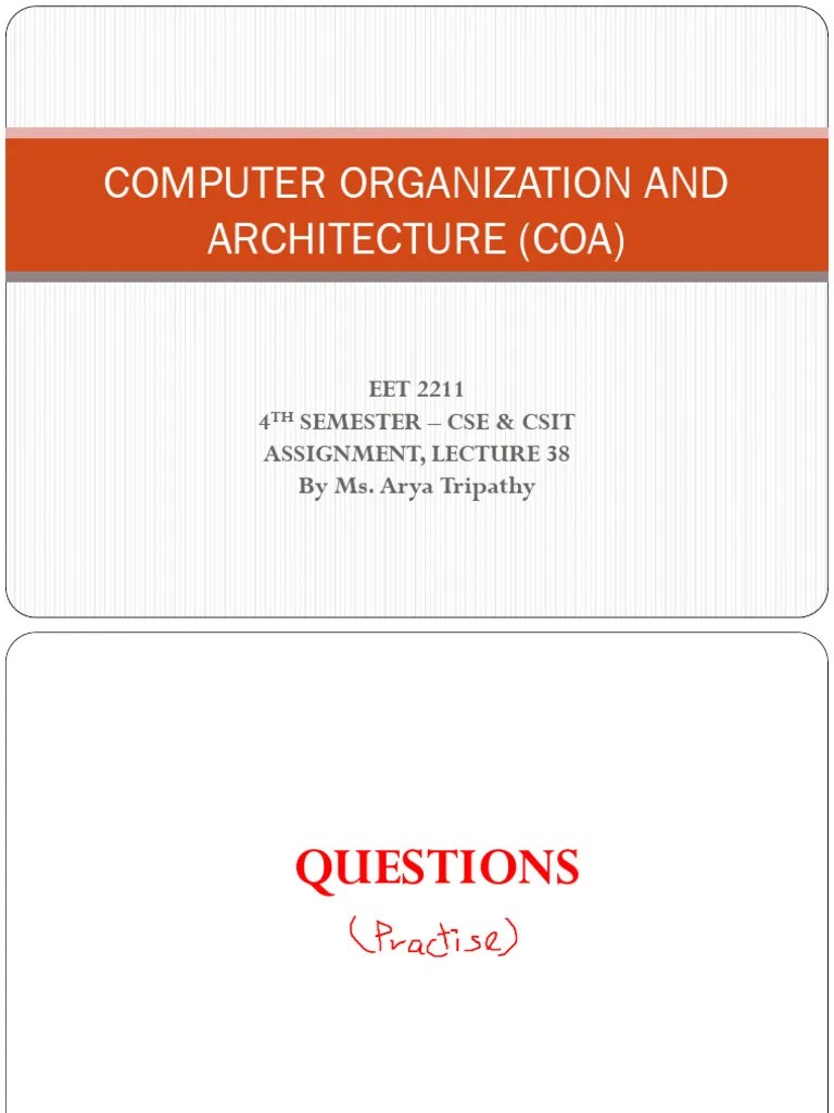 LECTURE 38 | PDF | Computer Data | Computing