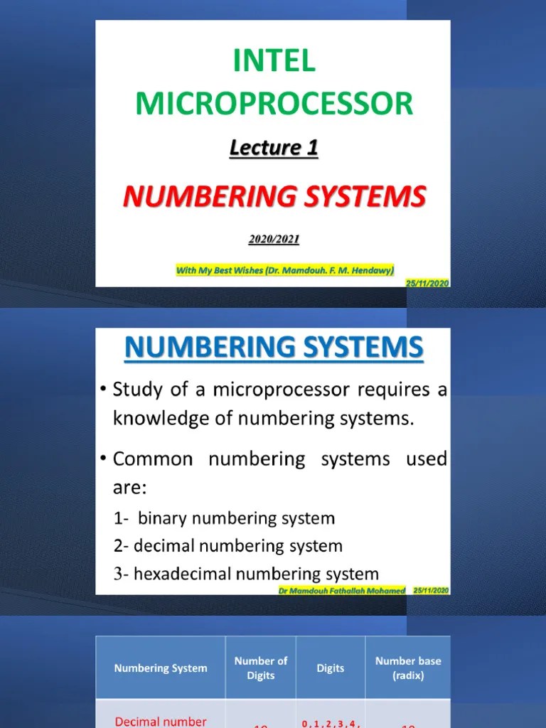Microprocessors LEC 1 | PDF