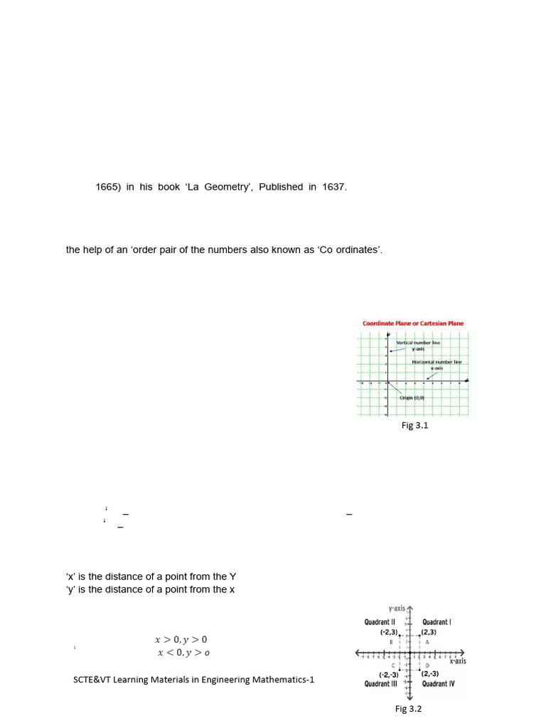 Coordinate Geometry | PDF | Cartesian Coordinate System | Analytic Geometry