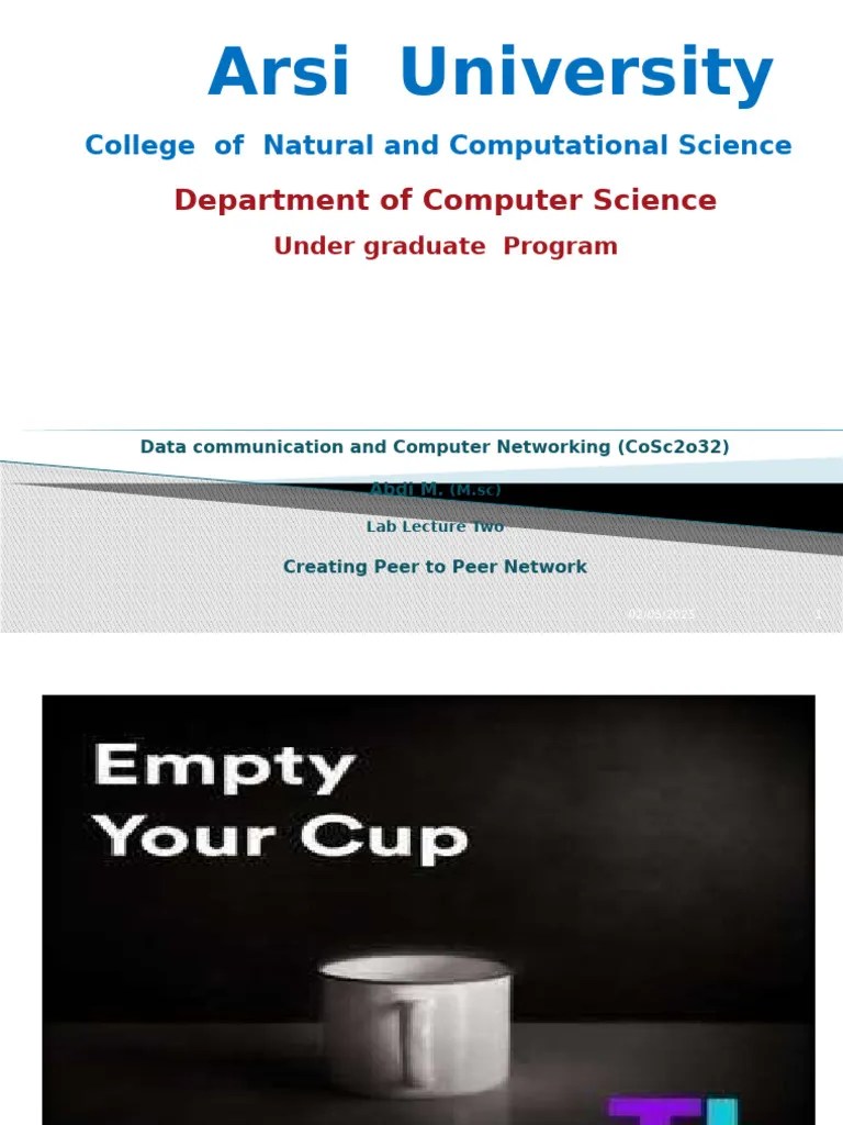 DCCN Lab | PDF | Computer Network | Network Switch
