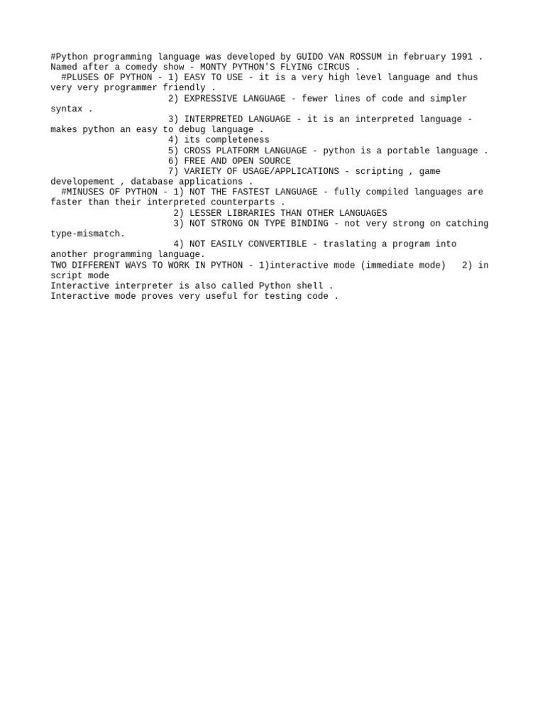 Chapter 6 Getting Started With Python | PDF