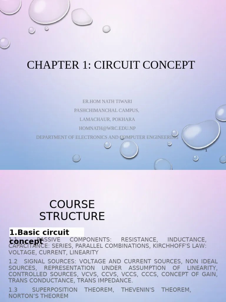 Lecture 1 Basic Electronics Engineering | PDF