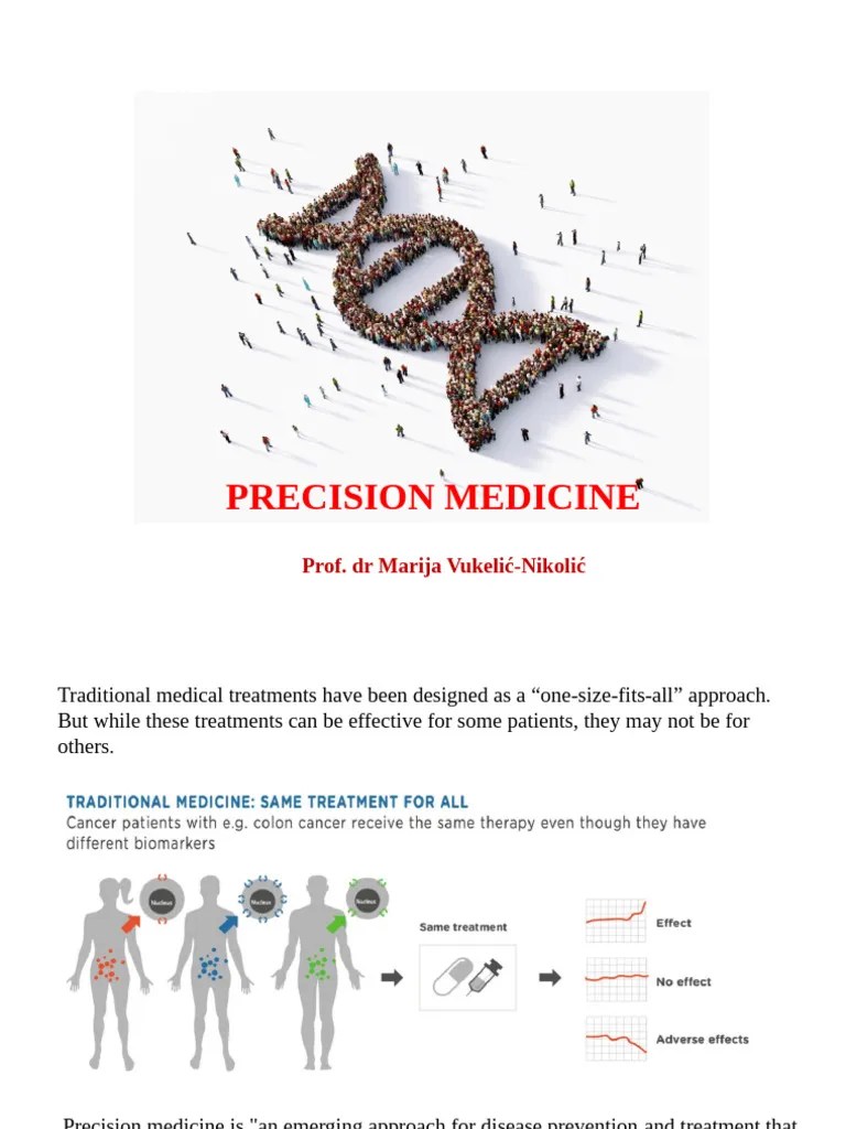 Precision Medicine | PDF | Personalized Medicine | Biomarker