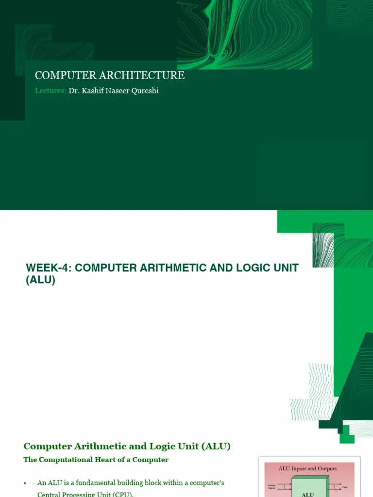 Lecture 4 Pdf Central Processing Unit Division Mathematics