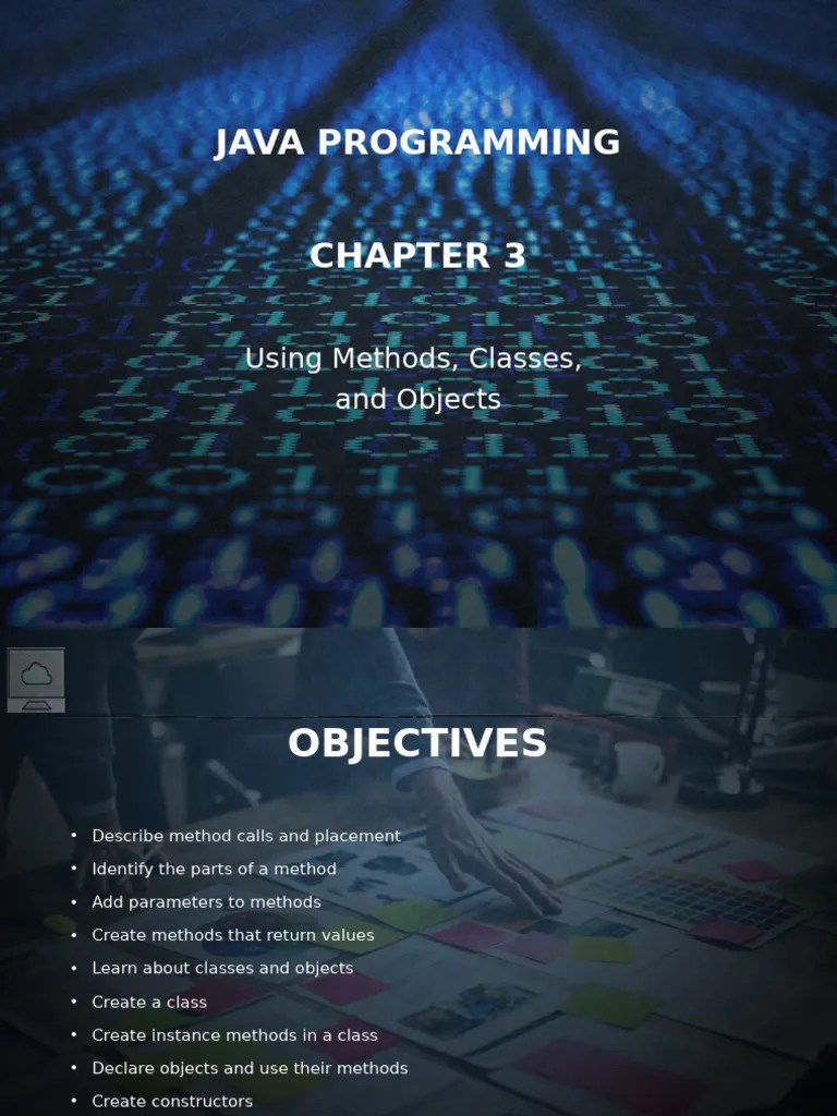 Chapter 3 | PDF | Class (Computer Programming) | Method (Computer Programming)