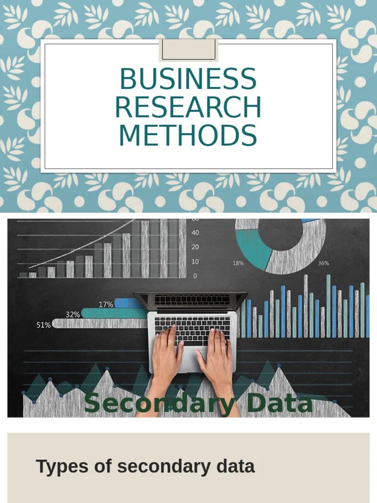 Secondary Data | PDF | Survey Methodology | Data