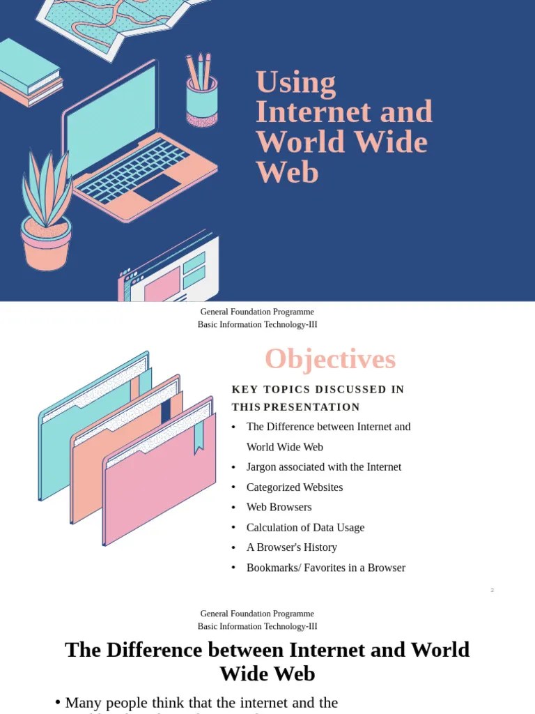 Using Internet And World Wide Web | PDF | World Wide Web | Internet & Web