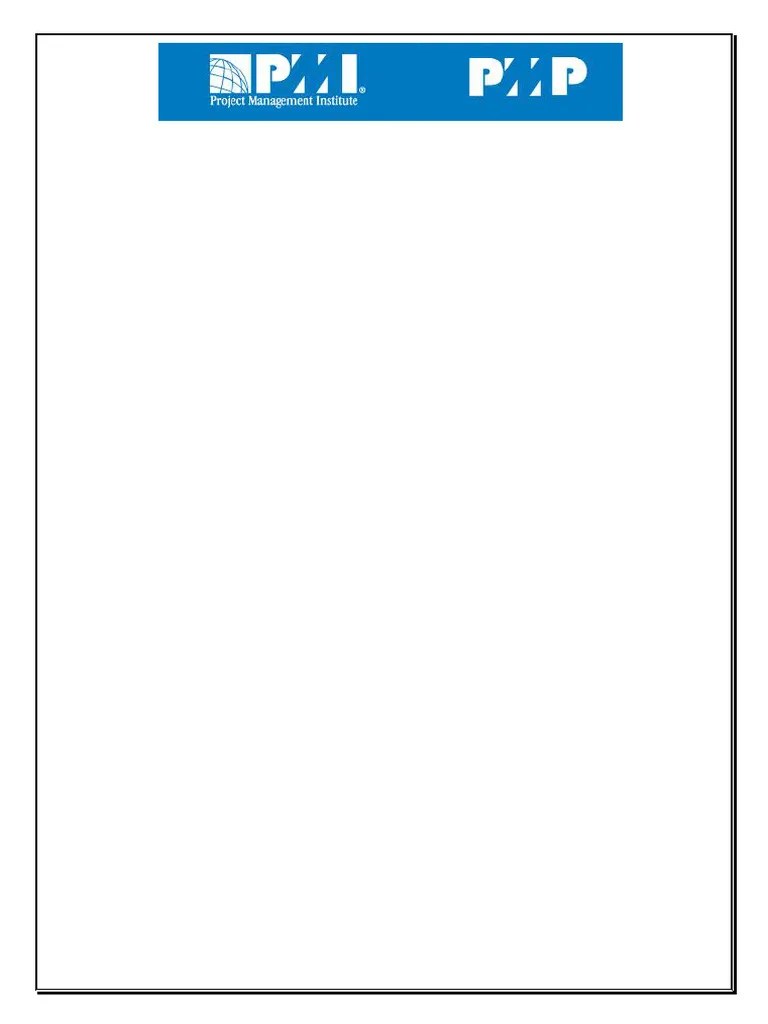 PMP - Booklet (Excercises) - 5th Ed - 2016 Updates | PDF | Project ...