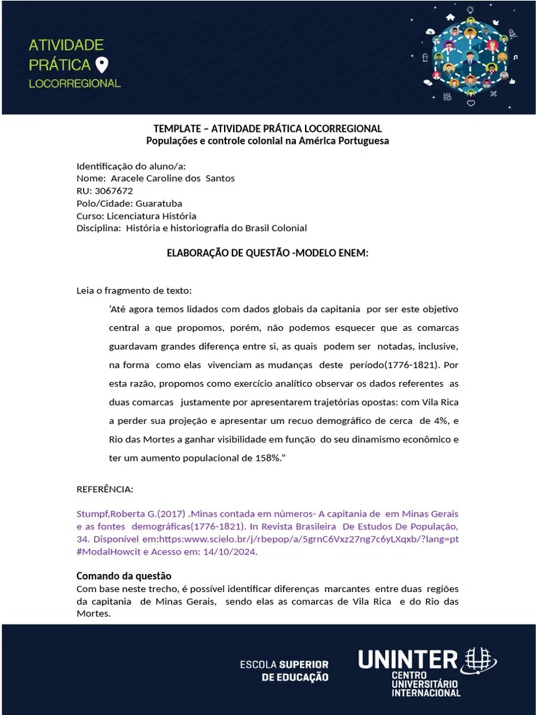 História E Historiografia Do Brasil Colonial.A | PDF | Brasil | Economia