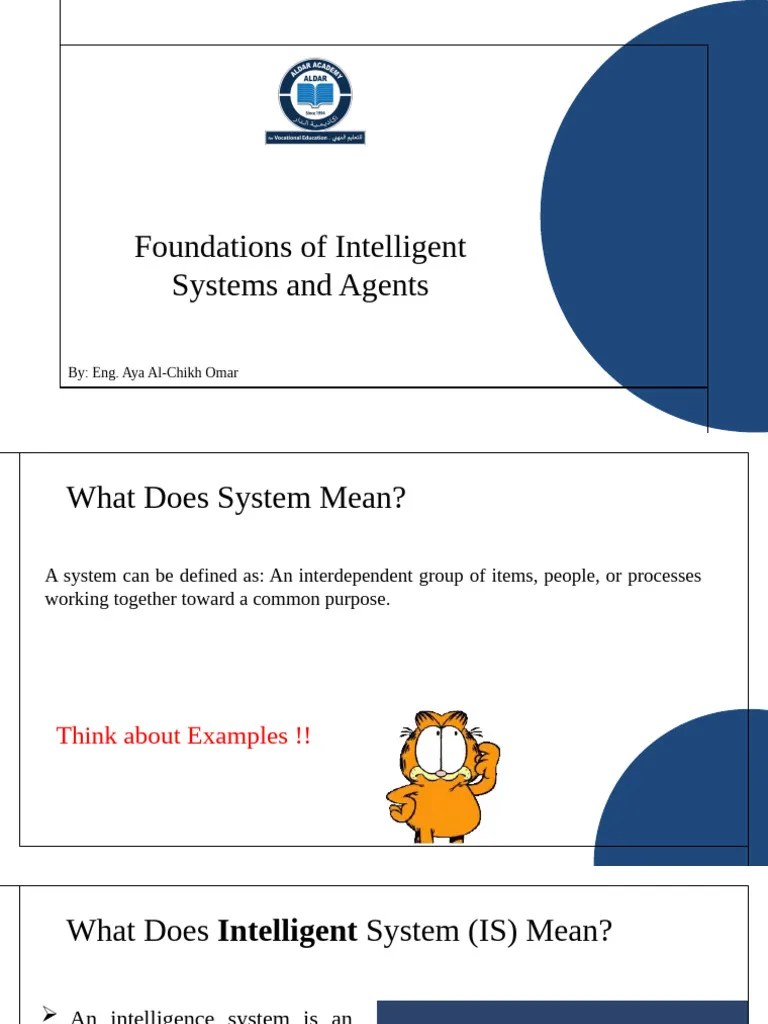 Week2 - 02 - Foundations Of Intelligent Systems And Agents | PDF ...