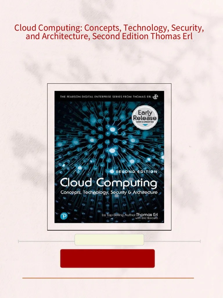 Where Can Buy Cloud Computing: Concepts, Technology, Security, And Architecture, Second Edition ...