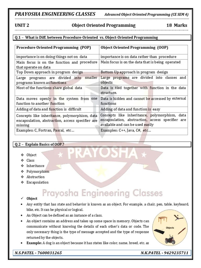 Unit 2 Java | PDF | Programming | Constructor (Object Oriented Programming)