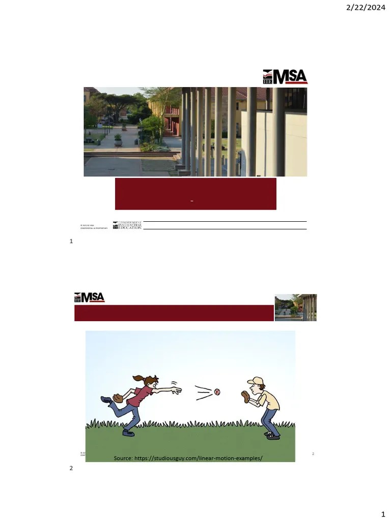 Week 2-2 - Motion Along A Straight Line (Chapter 2) | PDF ...