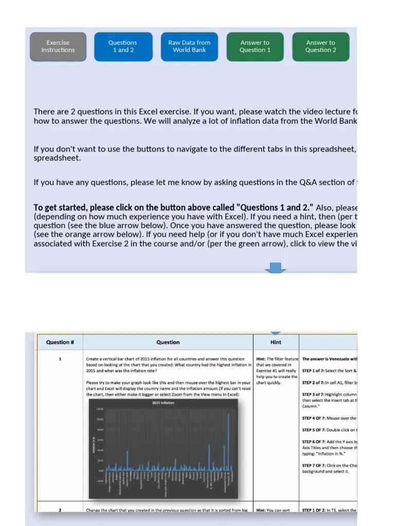 Inflation Calculation | PDF | Consumer Price Index | Microsoft Excel
