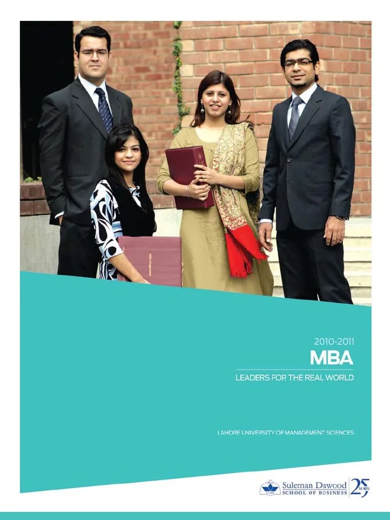 Mba Brochure | PDF | Master Of Business Administration | University And College Admission