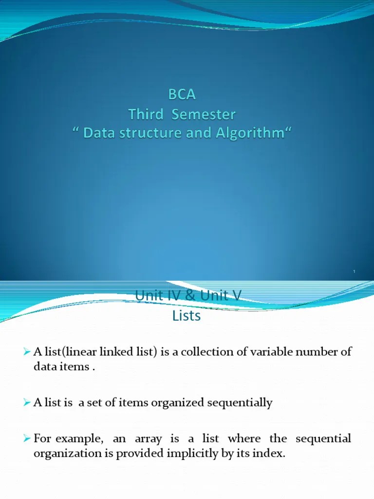 Linked Lists | PDF | Computer Programming | Algorithms And Data Structures