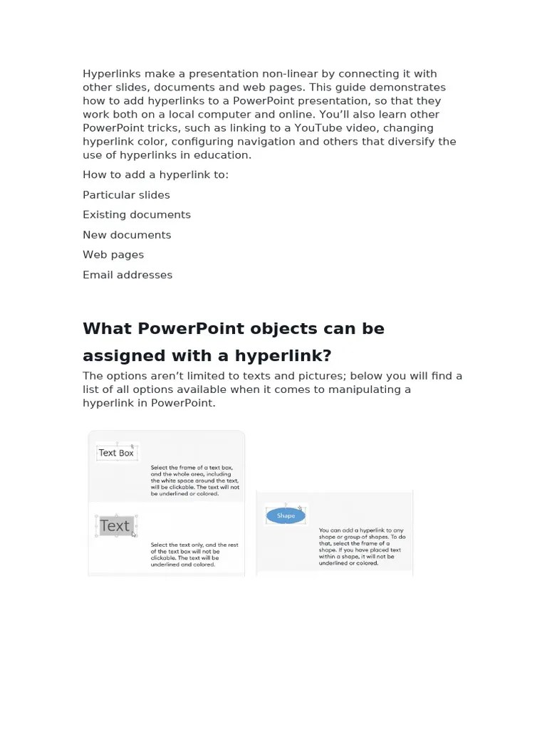 Hyperlink | PDF | Hyperlink | Computing