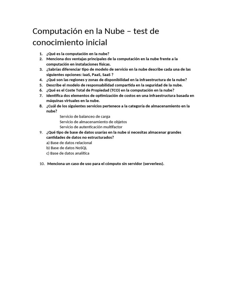 Computación En La Nube | PDF