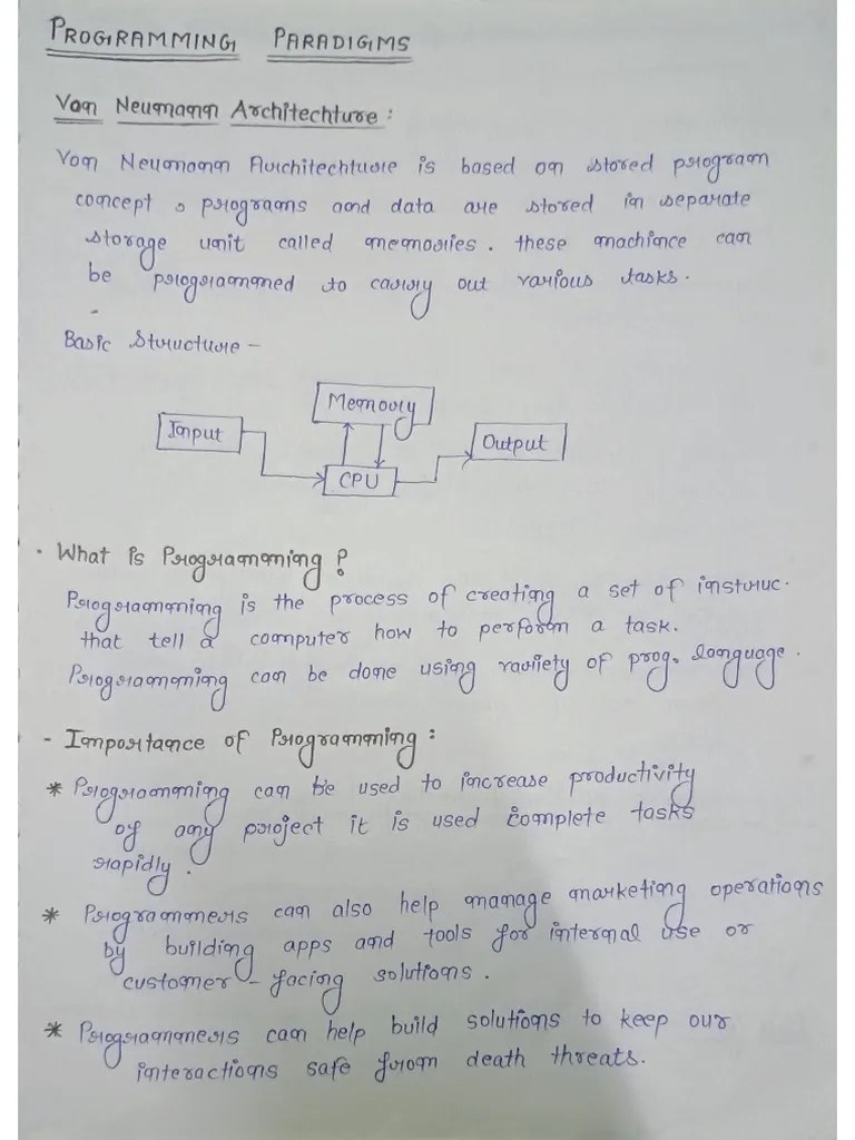 Programming Paradigm (Complete) | PDF