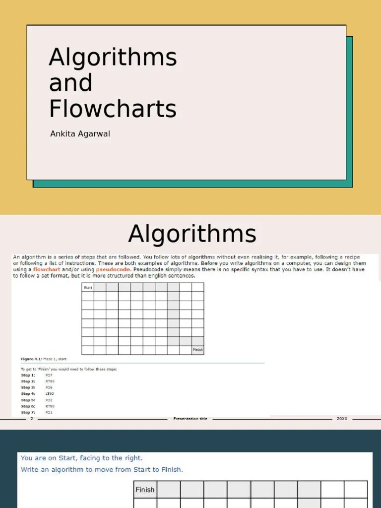 Algorithms And Flowcharts | PDF