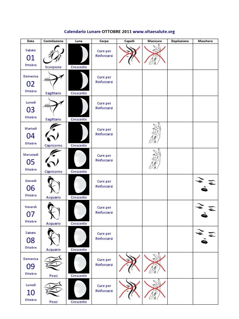 Dalle 00:54 · 2 ott, luna calante, cuore, aorta, circolazione sanguigna, pressione · 3 ott Calendario Lunare Pdf
