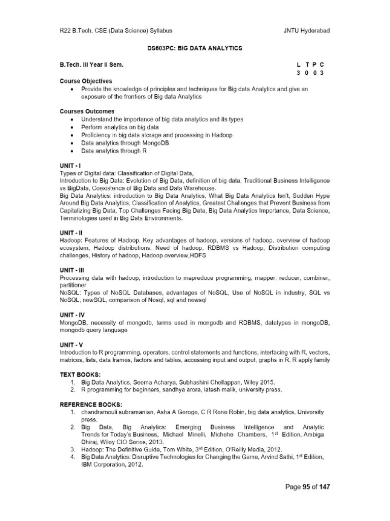 Big Data Analytics | PDF