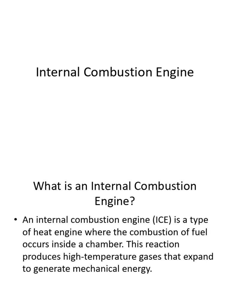 Internal_Combustion_Engine | PDF | Internal Combustion Engine | Diesel ...