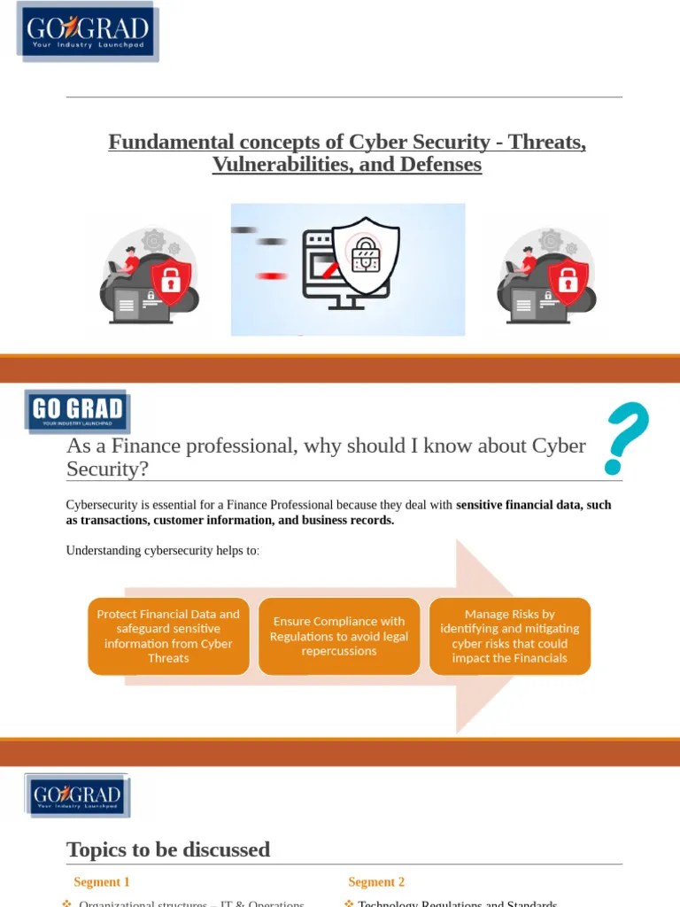Fundamental Concepts Of Cyber Security - Threats, Vulnerabilities, And Defenses | PDF | Computer ...