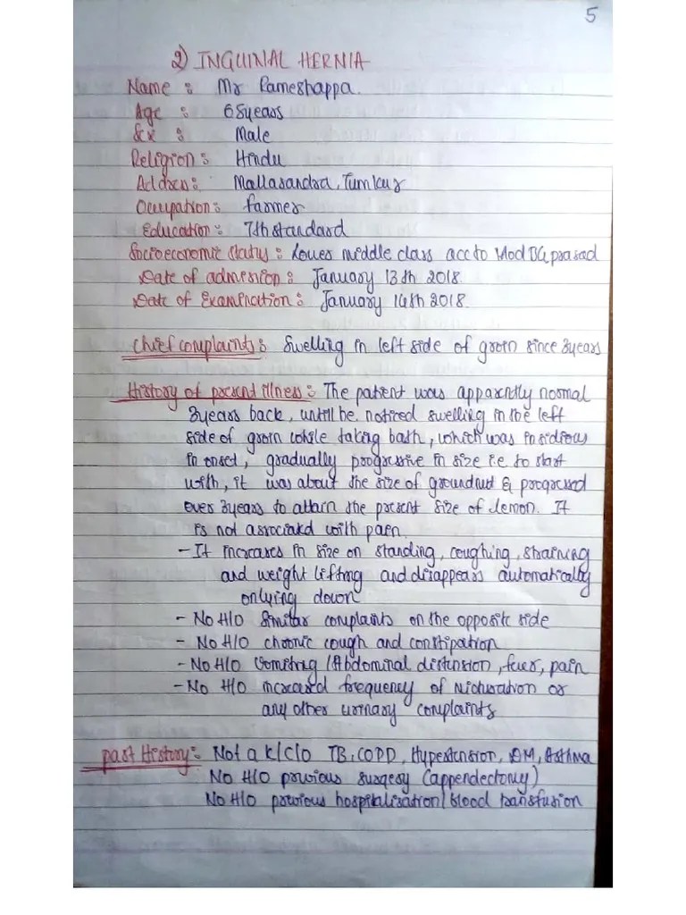 Inguinal Hernia | PDF