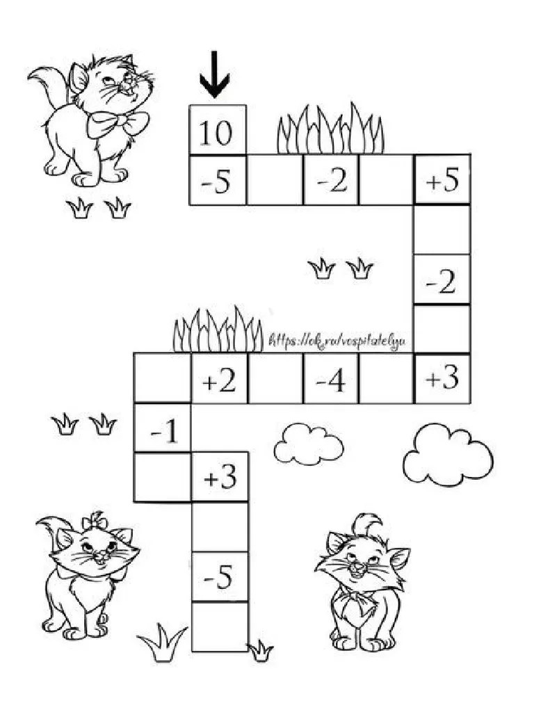 Cruzadinha Matemática | PDF