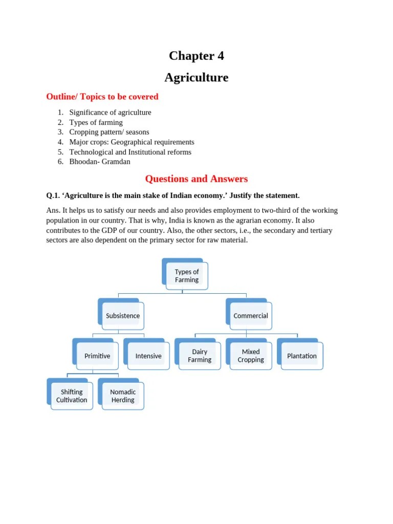 Agriculture | PDF | Agriculture | Crops