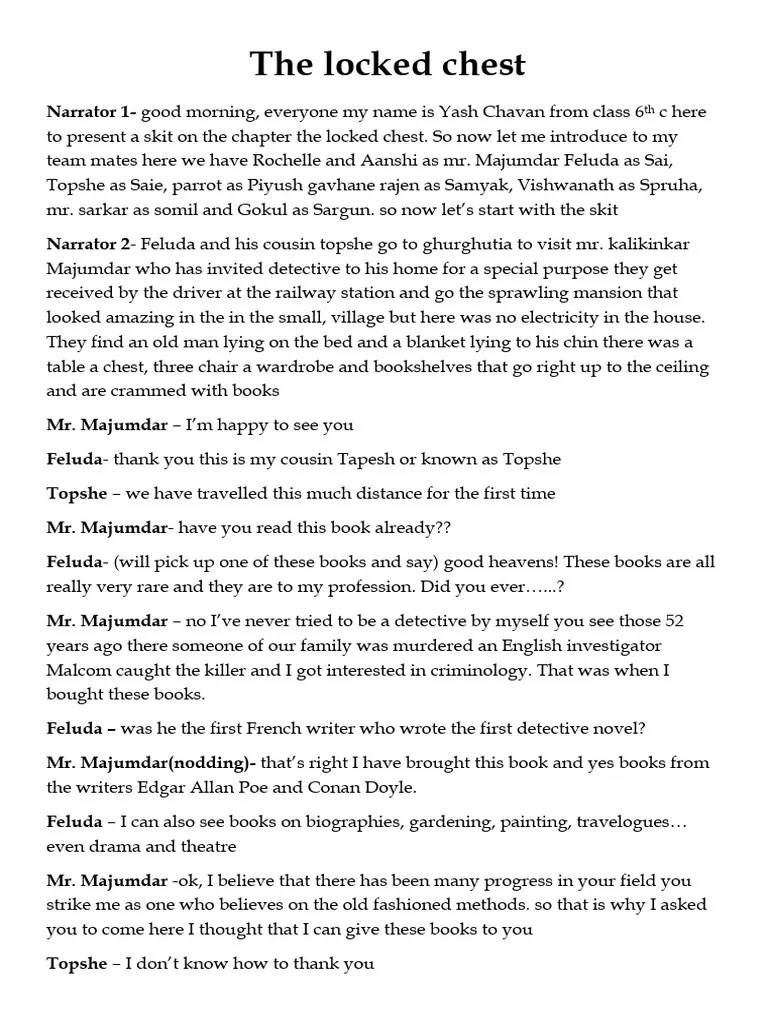 The Lock Chest | PDF